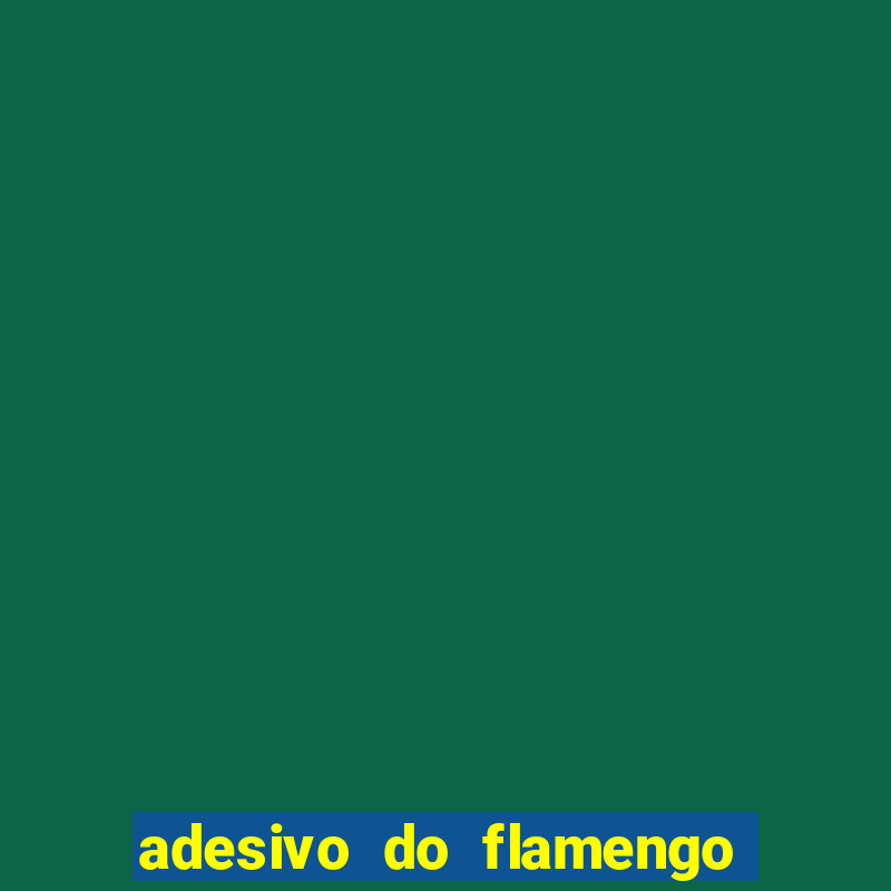 adesivo do flamengo para moto