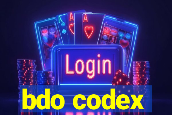 bdo codex