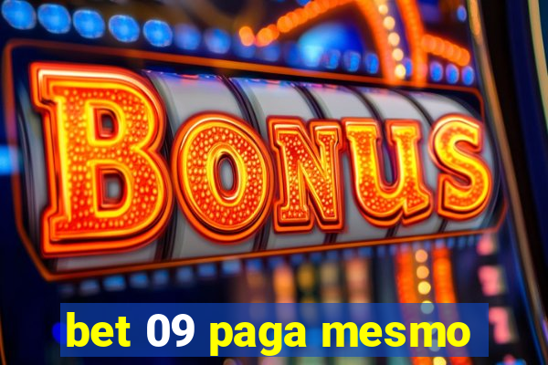 bet 09 paga mesmo