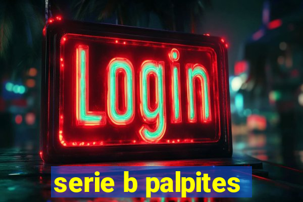 serie b palpites