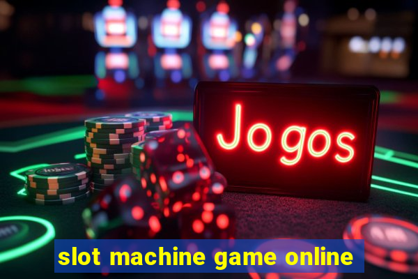 slot machine game online