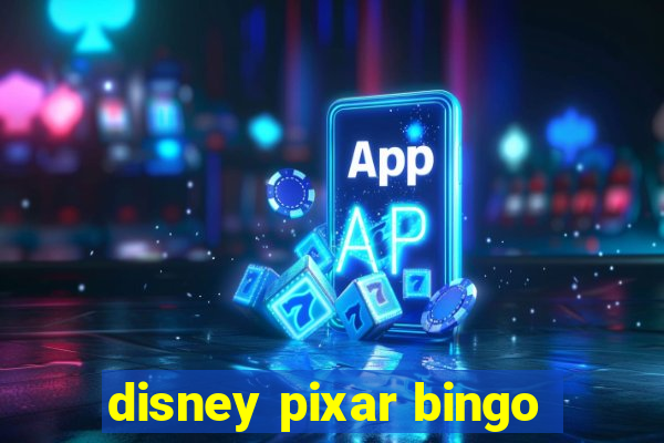 disney pixar bingo