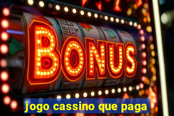 jogo cassino que paga