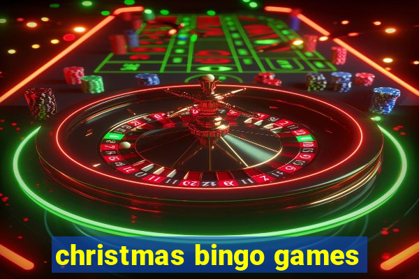 christmas bingo games