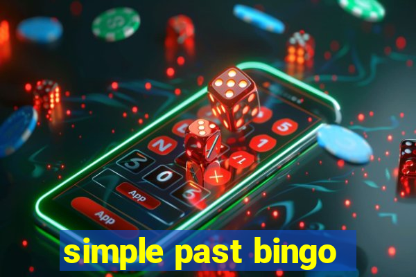 simple past bingo