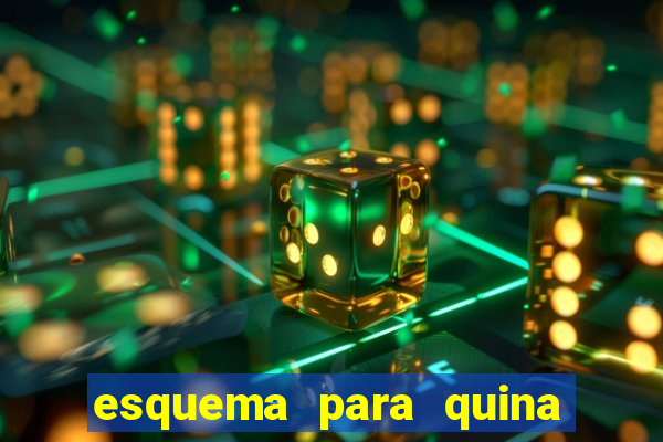 esquema para quina com 20 dezenas