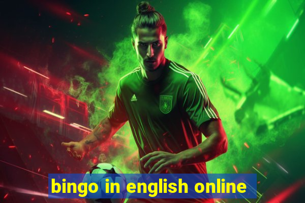 bingo in english online