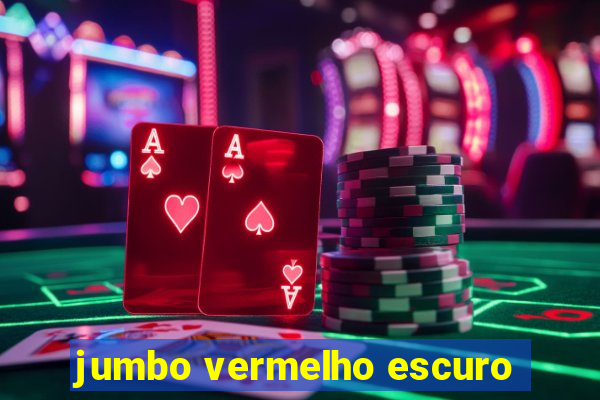 jumbo vermelho escuro