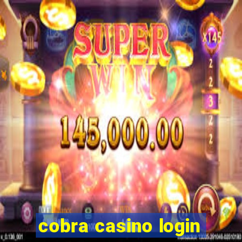 cobra casino login