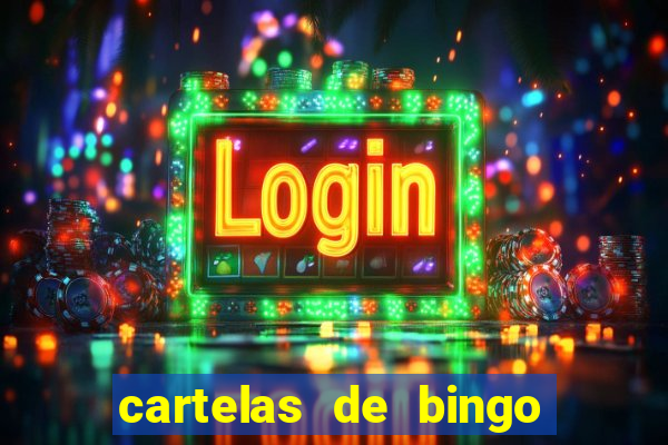 cartelas de bingo para chá de bebê