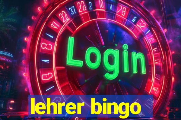 lehrer bingo