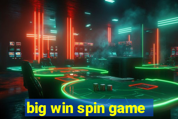 big win spin game