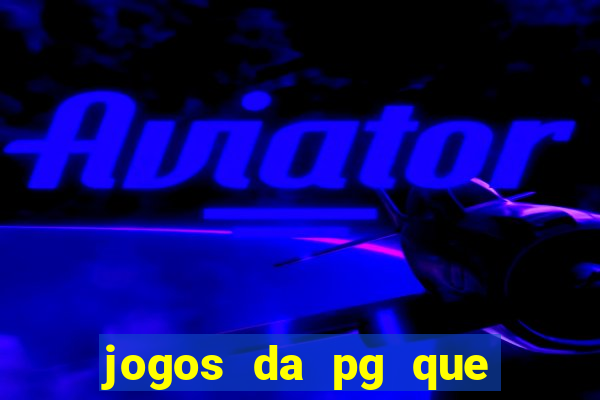 jogos da pg que pagam bem