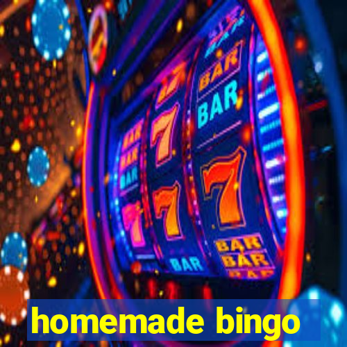 homemade bingo