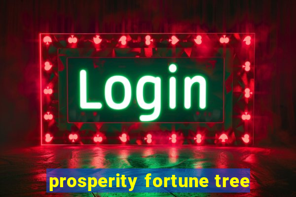 prosperity fortune tree