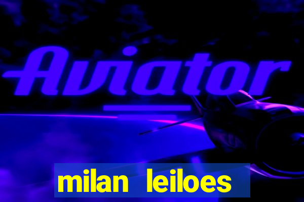 milan leiloes passagens aerea