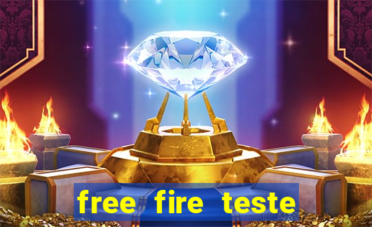 free fire teste gr谩tis jogar