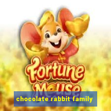 chocolate rabbit family