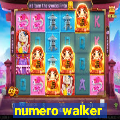 numero walker