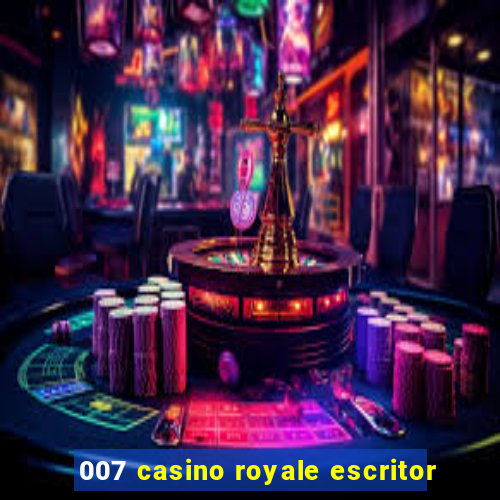 007 casino royale escritor