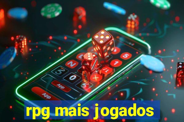 rpg mais jogados