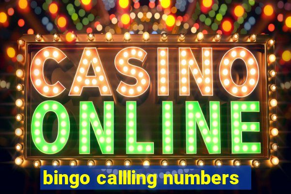 bingo callling numbers