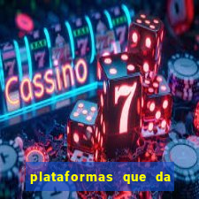 plataformas que da bonus no cadastro e saca no free