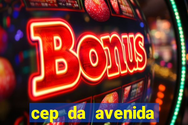 cep da avenida santos dumont