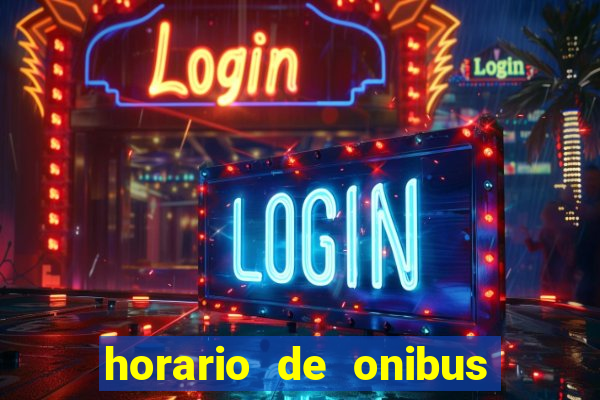 horario de onibus joinville vila nova via walmor harger