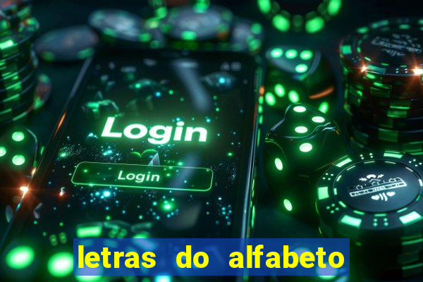 letras do alfabeto personalizadas para imprimir