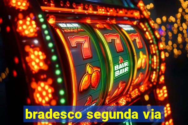 bradesco segunda via