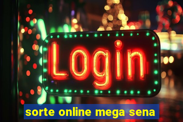 sorte online mega sena