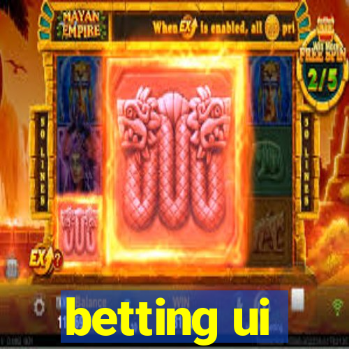 betting ui