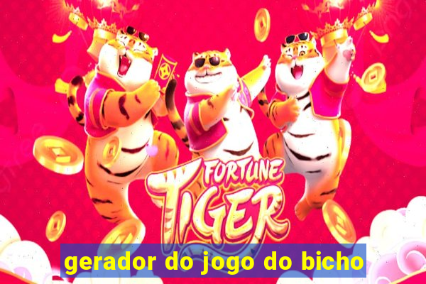 gerador do jogo do bicho