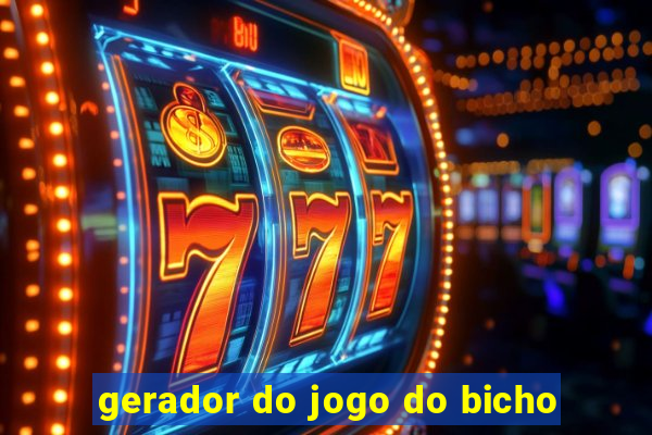 gerador do jogo do bicho