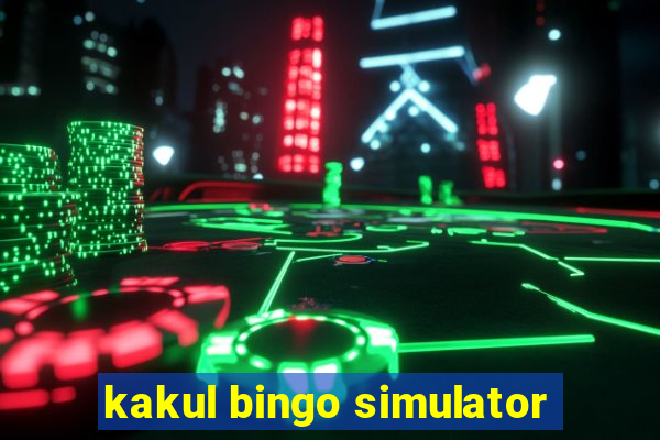 kakul bingo simulator