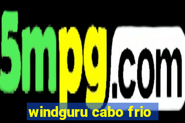 windguru cabo frio