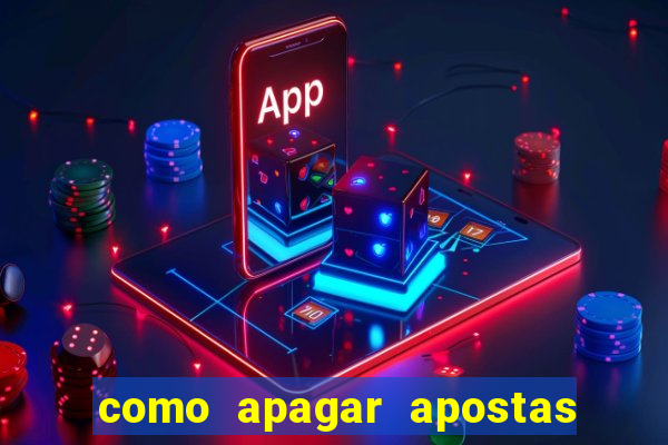 como apagar apostas no app da caixa