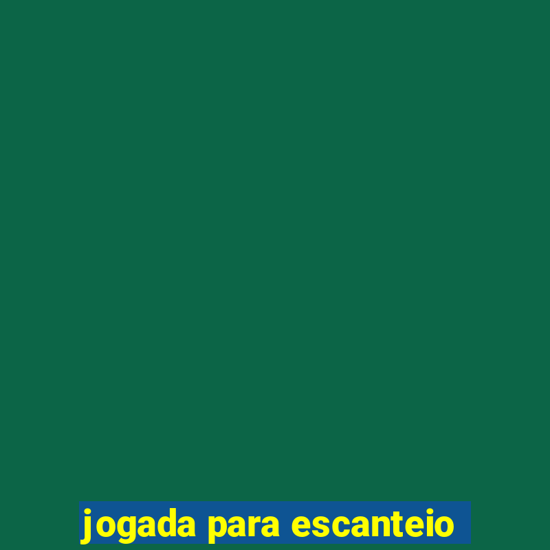 jogada para escanteio