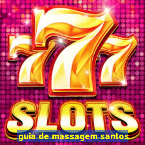 guia de massagem santos