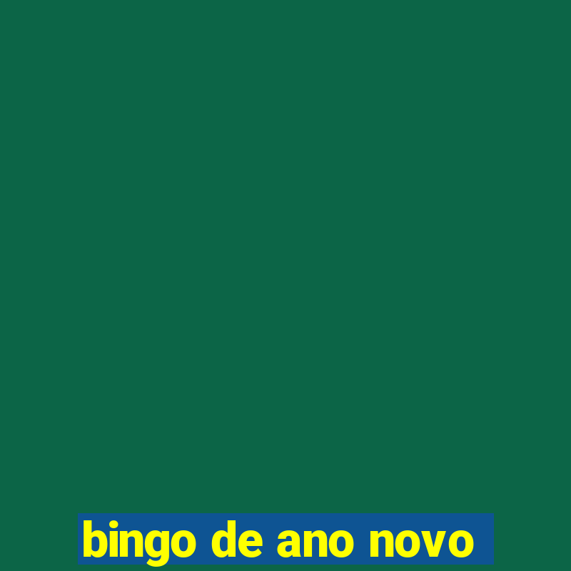 bingo de ano novo