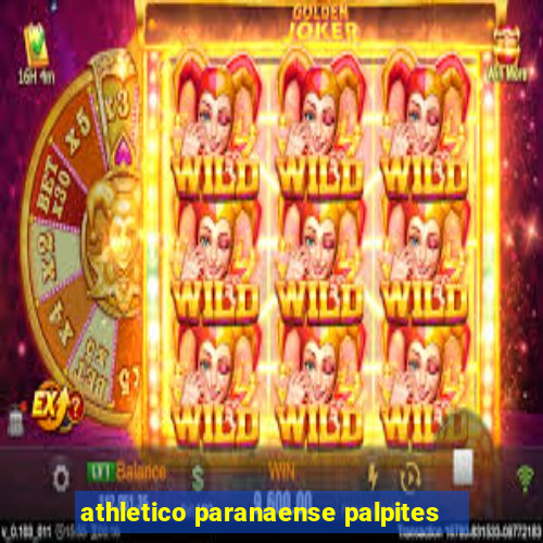 athletico paranaense palpites