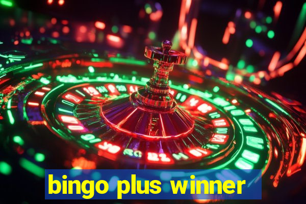 bingo plus winner