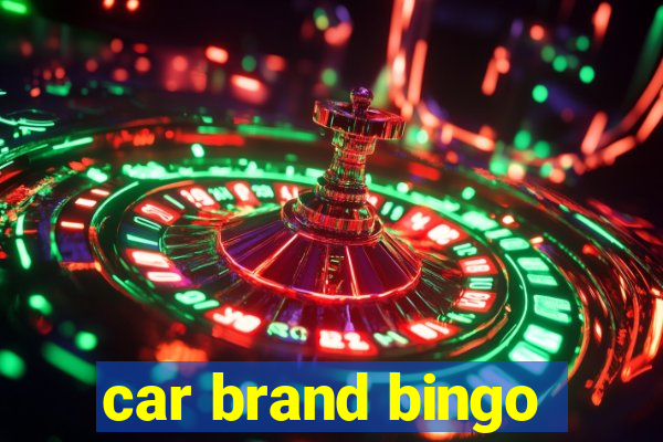 car brand bingo