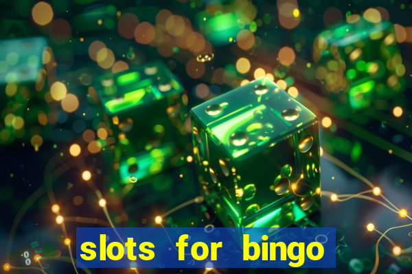 slots for bingo prova de pagamento