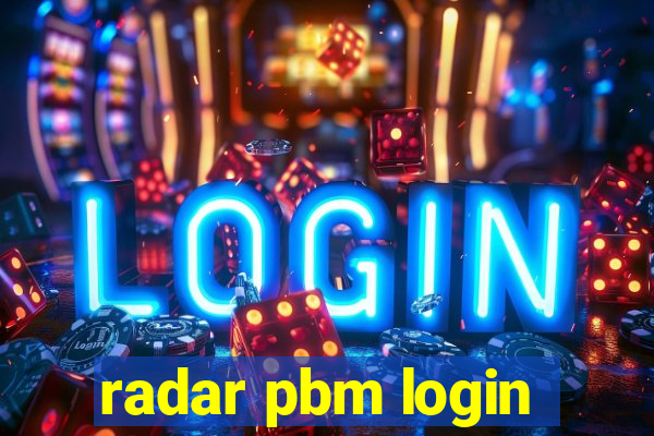 radar pbm login