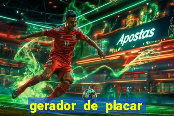 gerador de placar de futebol