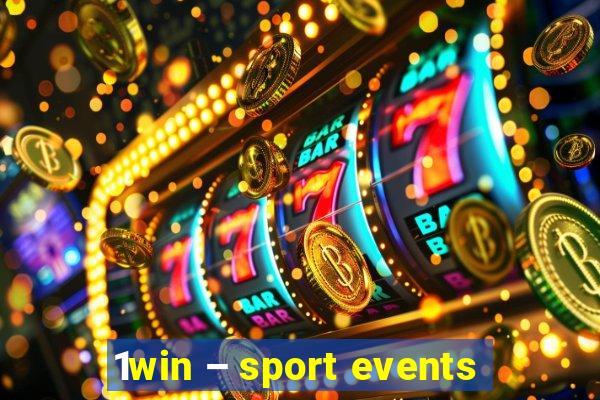 1win – sport events