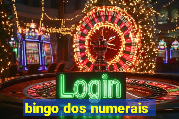 bingo dos numerais