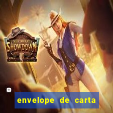 envelope de carta para imprimir